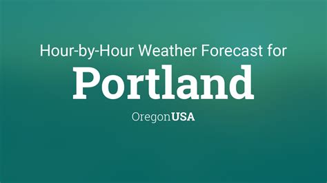 portland oregon hourly weather|temperature in portland oregon today.